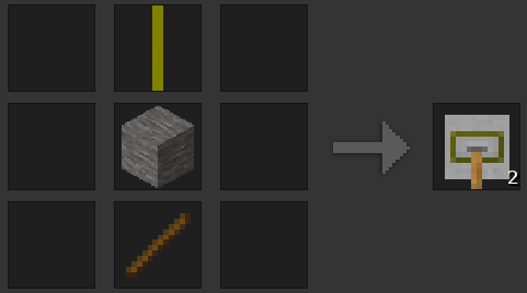 /gitea/minetest-mods/mesecons/raw/commit/4bc29833fef5ffac12b2ec30e1cb4a97f2d8521c/mesecons_walllever/doc/walllever/recipe.png