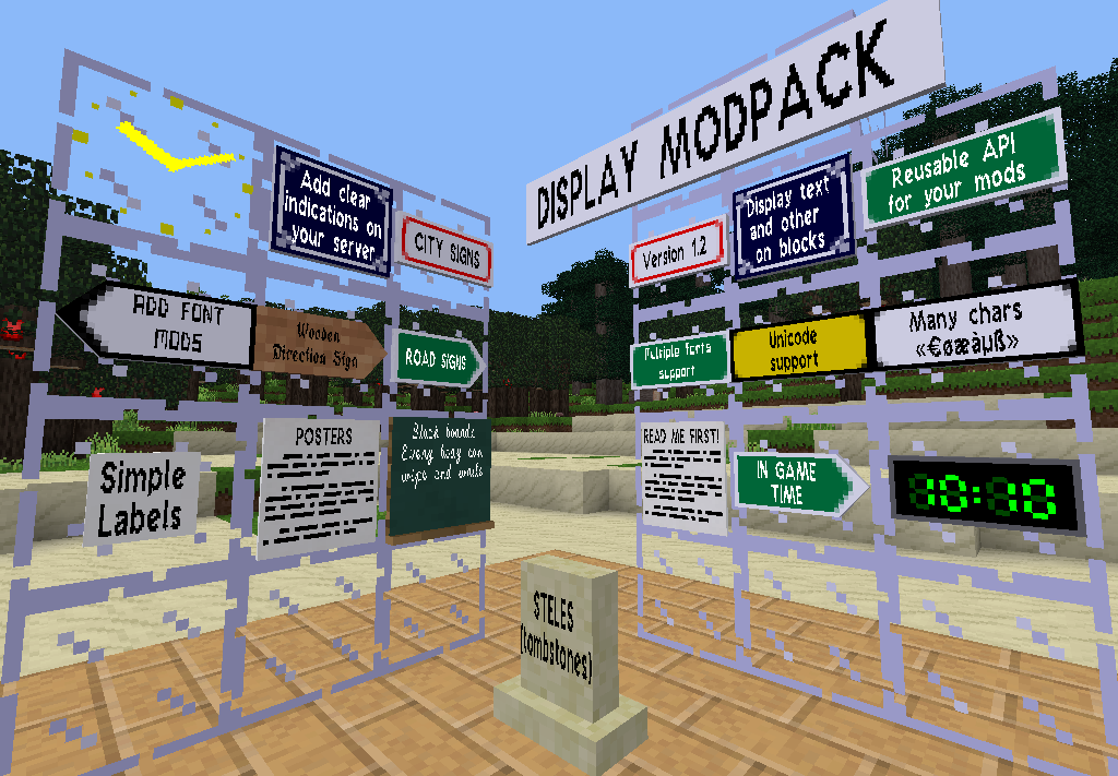 Presentation image of Display_Modpack