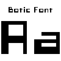 Font Botic Preview